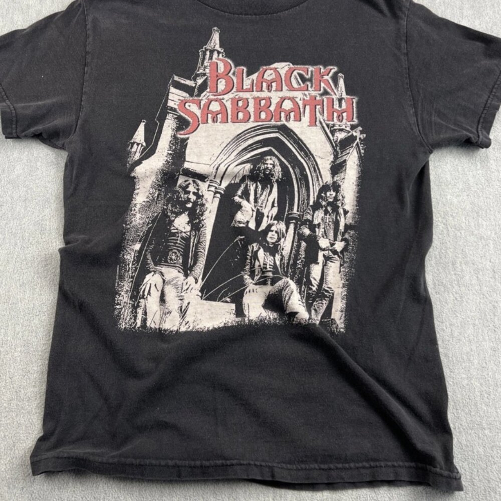 Black Sabbath Vintage Band Tee | 90s Rock Metal Shirt | Rare Graphic